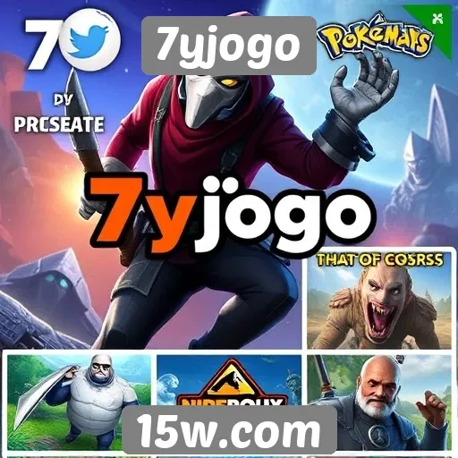 Destaques da biblioteca de jogos disponíveis no 7yjogo